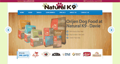 Desktop Screenshot of naturalk9davie.com